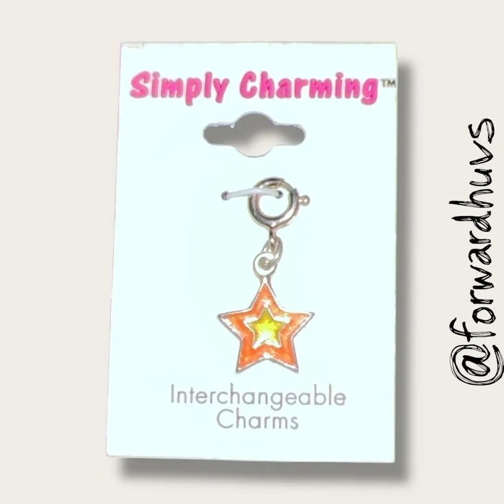 Bundle Sale 3 for $15 | Simply Charming Star Charm – Interchangeable